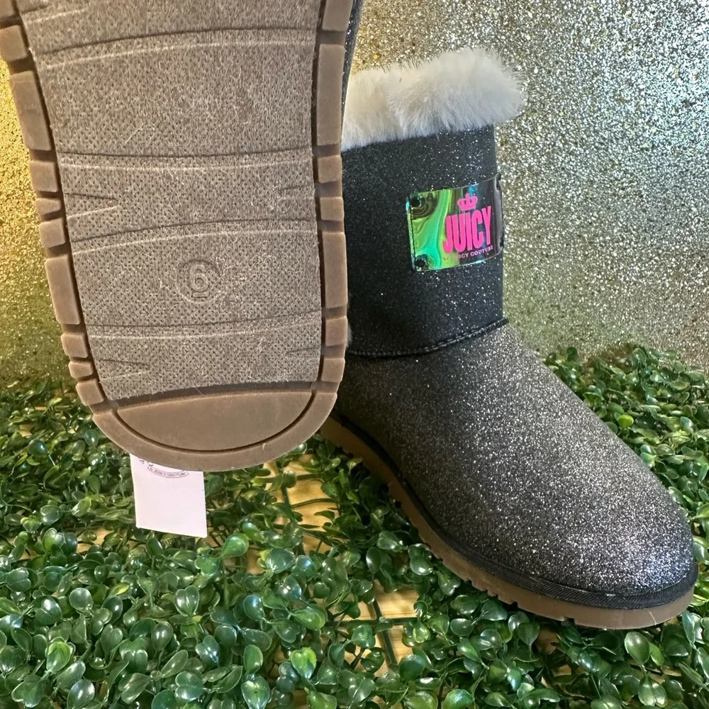 Juicy Couture glittery boots